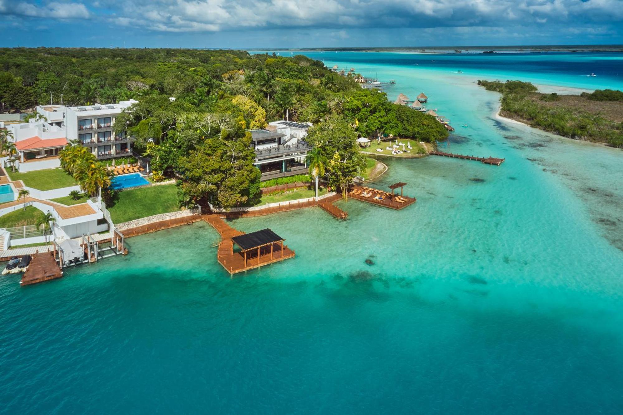Cristalino Lagoon Front Hotel, Restaurant & Spa Bacalar Εξωτερικό φωτογραφία