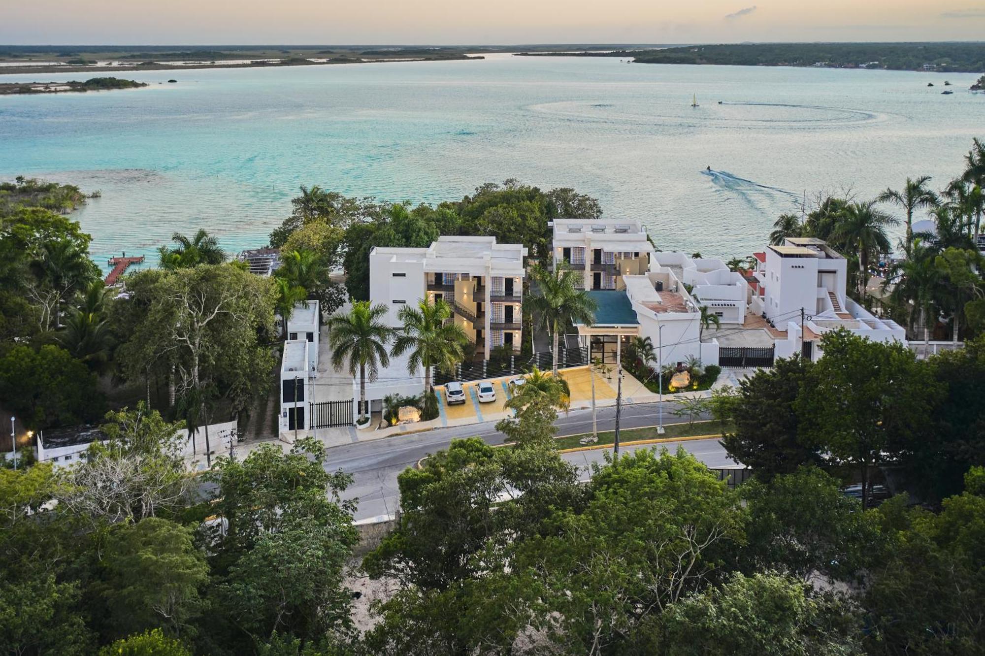 Cristalino Lagoon Front Hotel, Restaurant & Spa Bacalar Εξωτερικό φωτογραφία