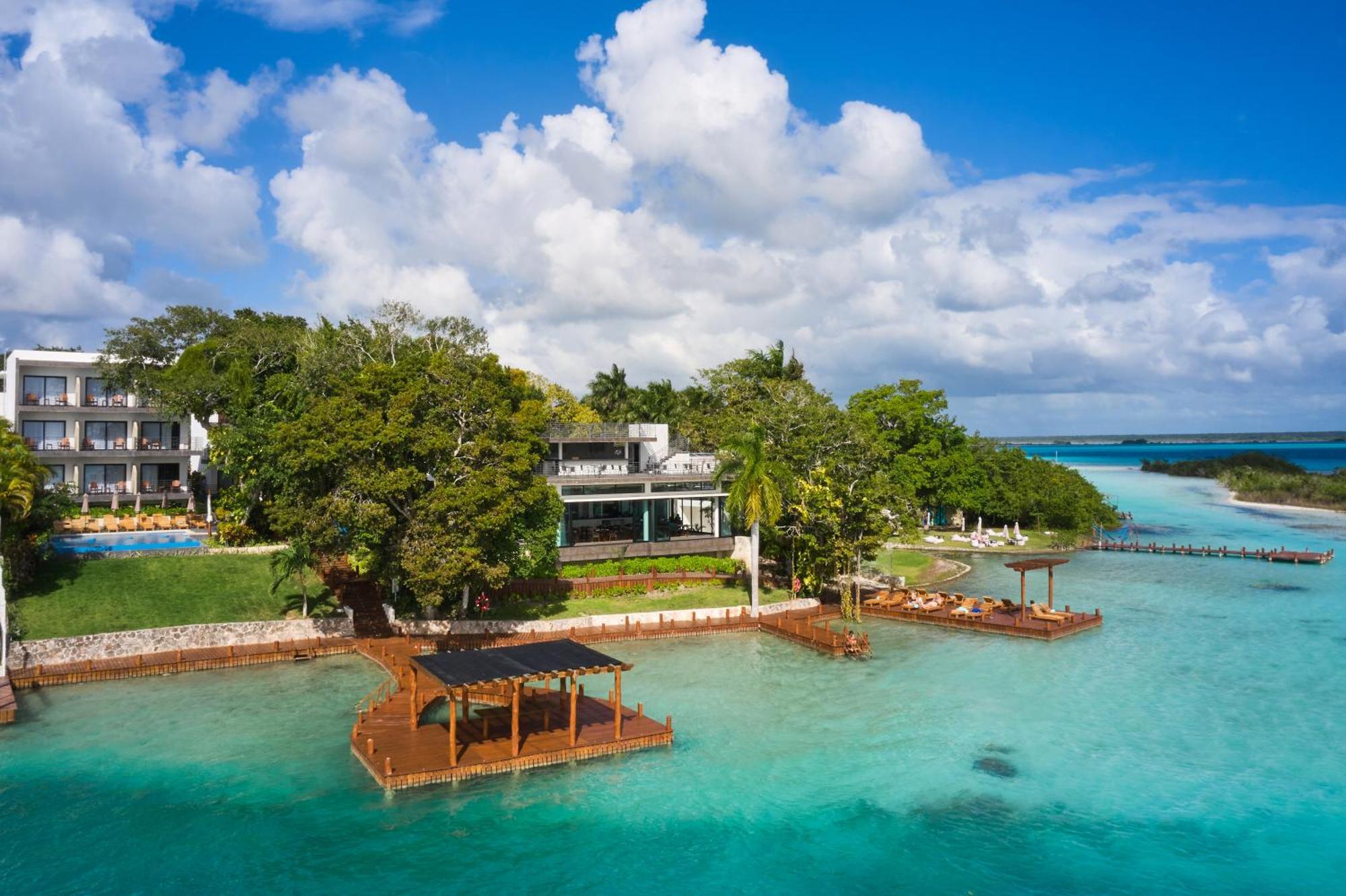 Cristalino Lagoon Front Hotel, Restaurant & Spa Bacalar Εξωτερικό φωτογραφία