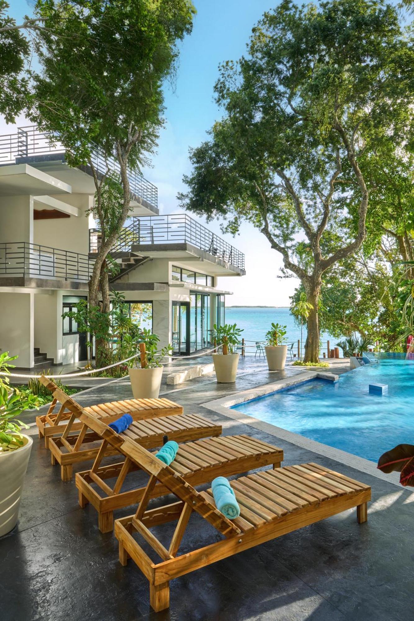 Cristalino Lagoon Front Hotel, Restaurant & Spa Bacalar Εξωτερικό φωτογραφία