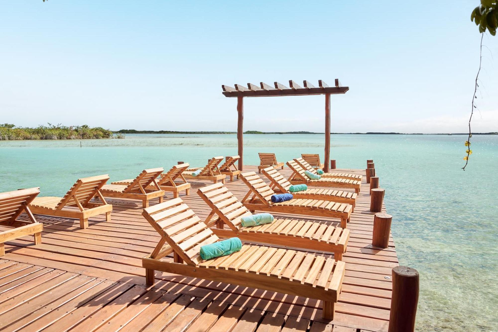 Cristalino Lagoon Front Hotel, Restaurant & Spa Bacalar Εξωτερικό φωτογραφία