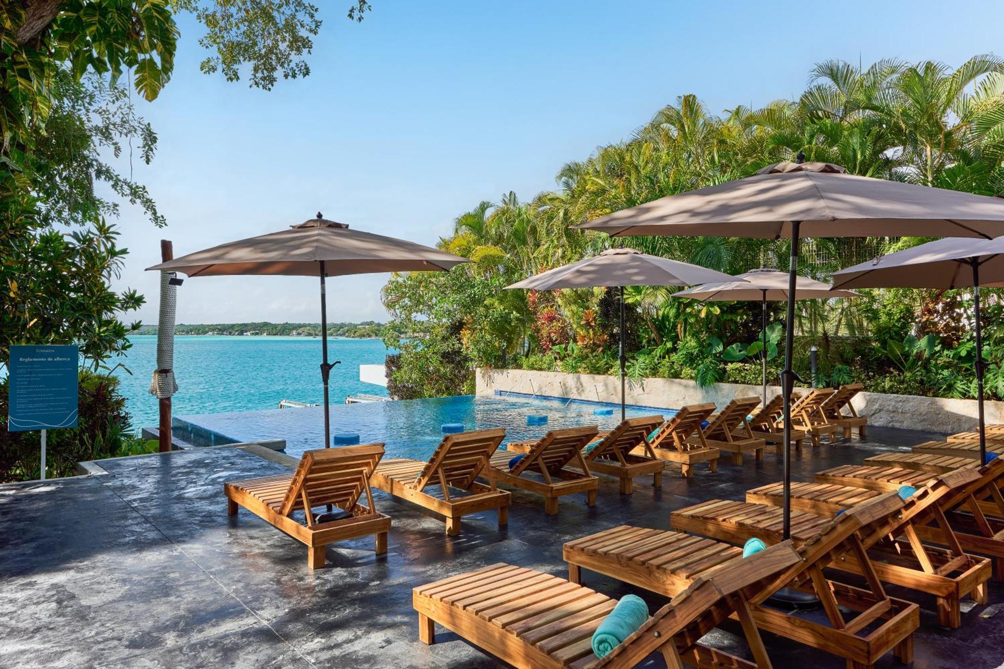 Cristalino Lagoon Front Hotel, Restaurant & Spa Bacalar Εξωτερικό φωτογραφία