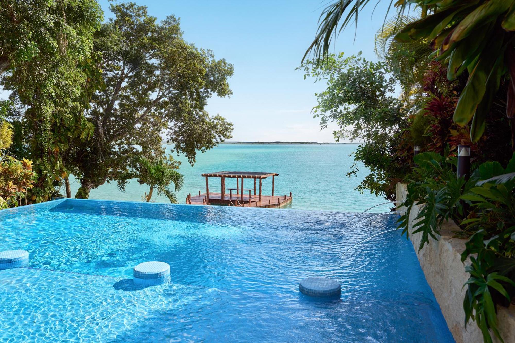 Cristalino Lagoon Front Hotel, Restaurant & Spa Bacalar Εξωτερικό φωτογραφία