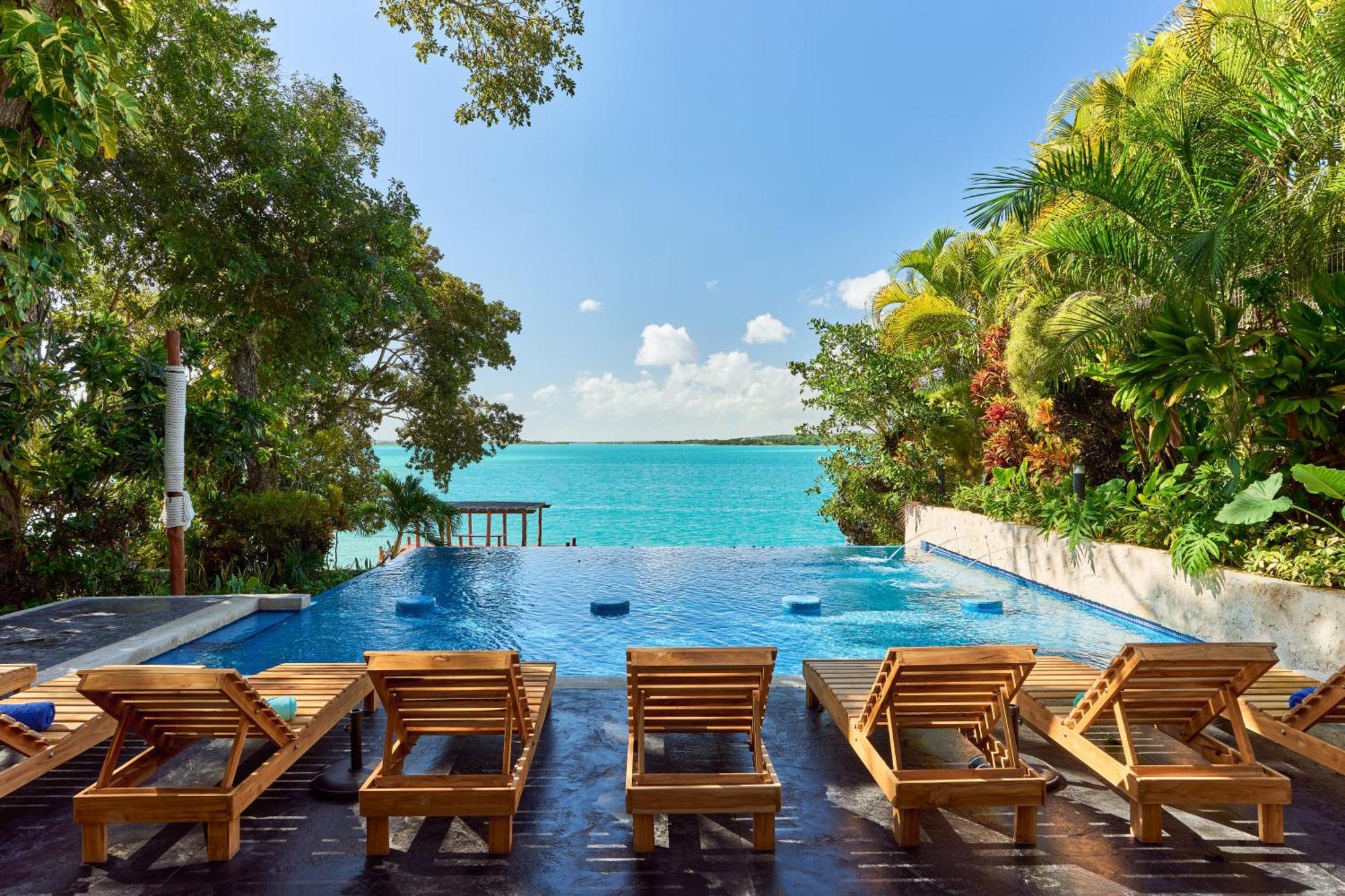 Cristalino Lagoon Front Hotel, Restaurant & Spa Bacalar Εξωτερικό φωτογραφία